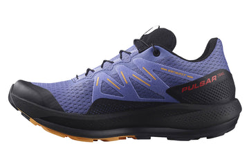 Salomon Pulsar Trail B Velvet Morning/Blac Womens #color_purple-multi-black